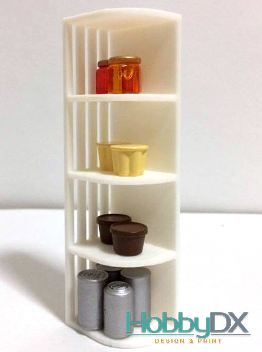 Miniatur Möbel rack Spielzeug sylvanian Familien pinshape Niedlich nendoroid 3D print model - Mito3D