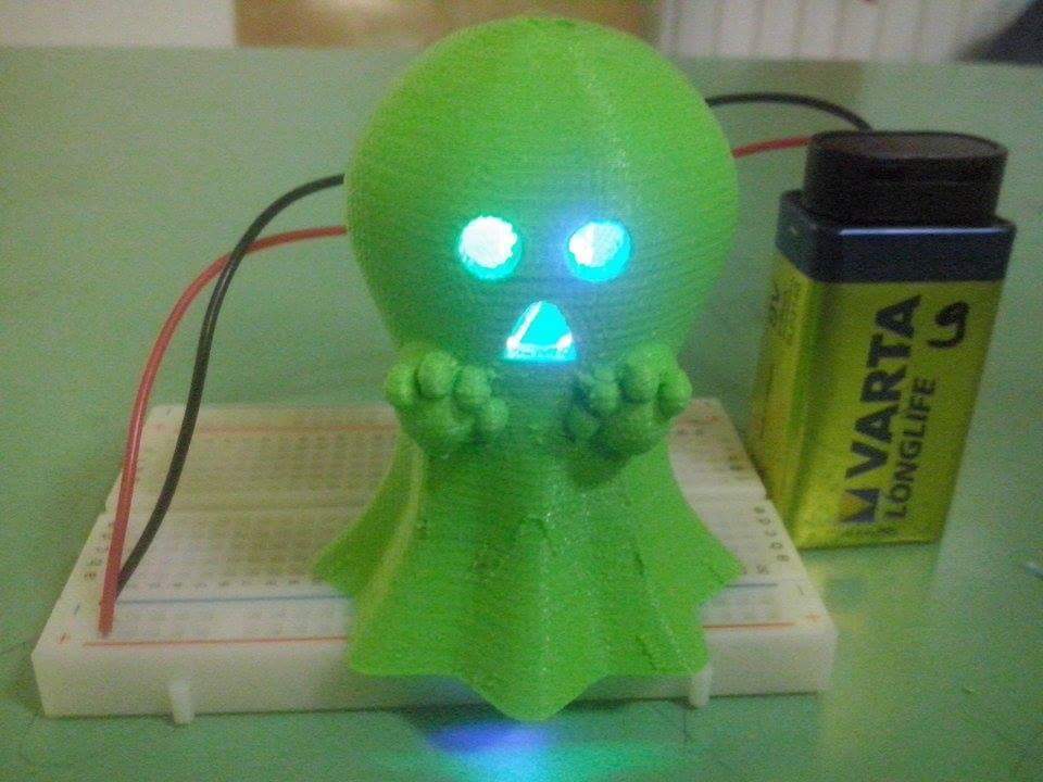 ghost pinshape cosplay design contest 3D print model - Mito3D