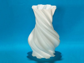 torqued vase pinshape 3d-design 3d print model - Mito3D