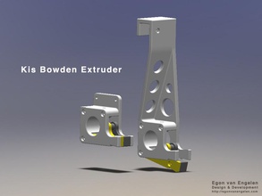 kis bowden extruder pinshape 3d design 3d print model - Mito3D