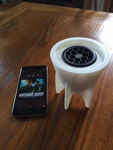 bomb shell bluetooth speaker housing pinshape 3d-design 3d print model - Mito3D