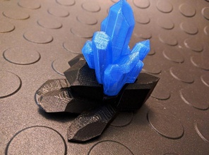 cristaux diamants gemmes pinshape Conception 3d 3d print model - Mito3D