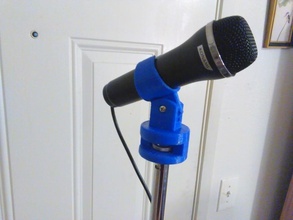 soporte micrófono pinshape Diseño 3d 3d print model - Mito3D
