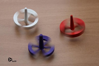 spinning tops orbital série pinshape 3d design 3d print model - Mito3D