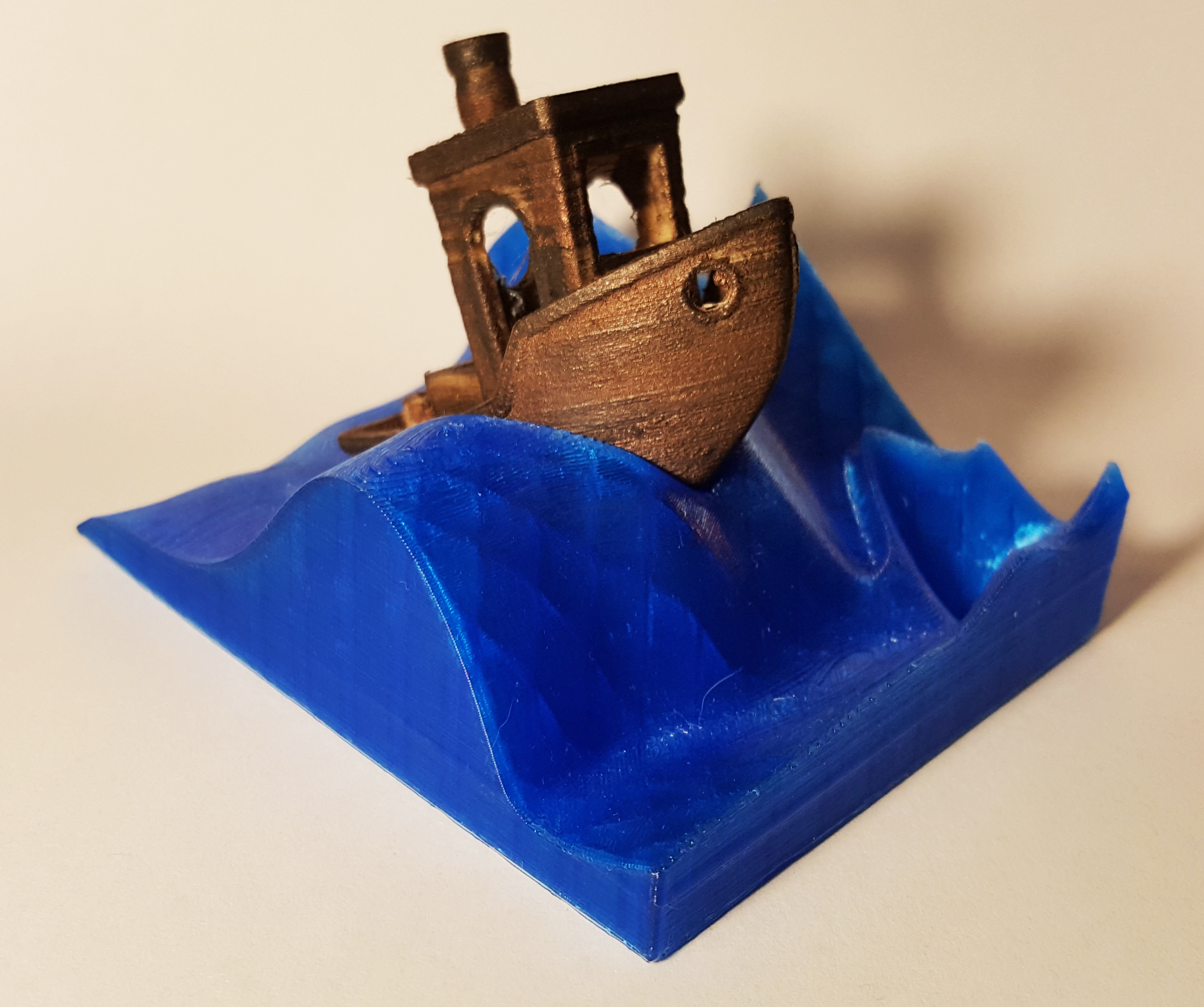 onda stand 3dbenchy pinshape barco 3D print model - Mito3D