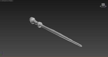 harry potter wand pinshape cosplay-design-contest 3d print model - Mito3D
