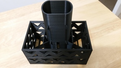 gronda grondaia filtro pinshape spazio design concorso home miglioramento fai protettore pioggia 3d print model - Mito3D