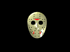 jason voorhees máscara hockey viernes 13 pinshape cosplay diseño concurso 3d print model - Mito3D