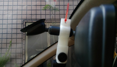 pinshape stand ventosa guida registratore auto 3d print model - Mito3D
