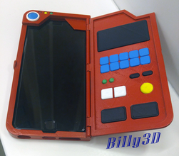 pok iphone kılıfı 6 7 pinshape dex yarışma algix3d baskı cosplay Yarışması tasarım telefon durum pokemon git pokedex 3d print model - Mito3D