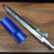 messograf mordaza grip pen pinshape algix3d impresión concurso pluma ergonomía pinza 3d print model - Mito3D