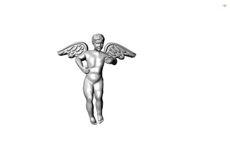 ángel joyería pinshape 3d print model - Mito3D