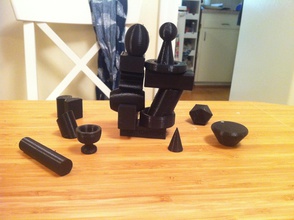 bandu bausack tour jeu d'empilement pinshape filaments boîte dextérité balance l'ingénierie science jouet building blocks plateau jouets construction l'empilement 3d print model - Mito3D