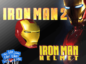 iron man helmet high res pinshape game-design-contest cosplay-design-contest 3d print model - Mito3D