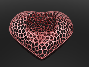 cuore luce candela pinshape gadget lume amore regalo san valentino cre83d 3d print model - Mito3D
