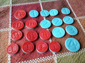 moeda tokens pinshape tabela token cunhagem moedas 3d print model - Mito3D