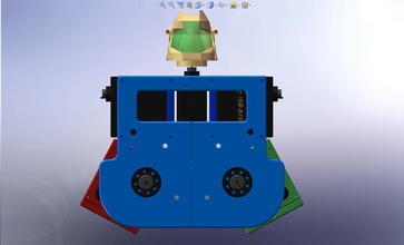swivelhips kit hitecrcd robonova 1 robot bipède pinshape Conception 3d 3d print model - Mito3D