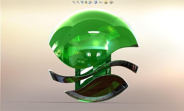 ısc logo 3d küre pinshape işlenmiş robotoons roboguts r2pv1com wperko solidworksmagi tasarım 3d print model - Mito3D