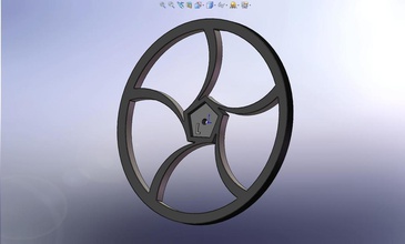 boebot slasher roues pinshape Conception 3d 3d print model - Mito3D