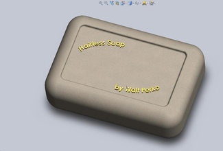 unbehaarte soap bar pinshape 3d design 3d print model - Mito3D