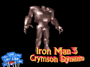 crymson dynamo iron man 3 pinshape cosplay design concours l'homme fer repasser 3d print model - Mito3D