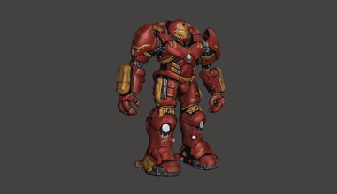 iron hulkbuster avengers Alter ultron pinshape Eisen cosplay design contest 3d print model - Mito3D