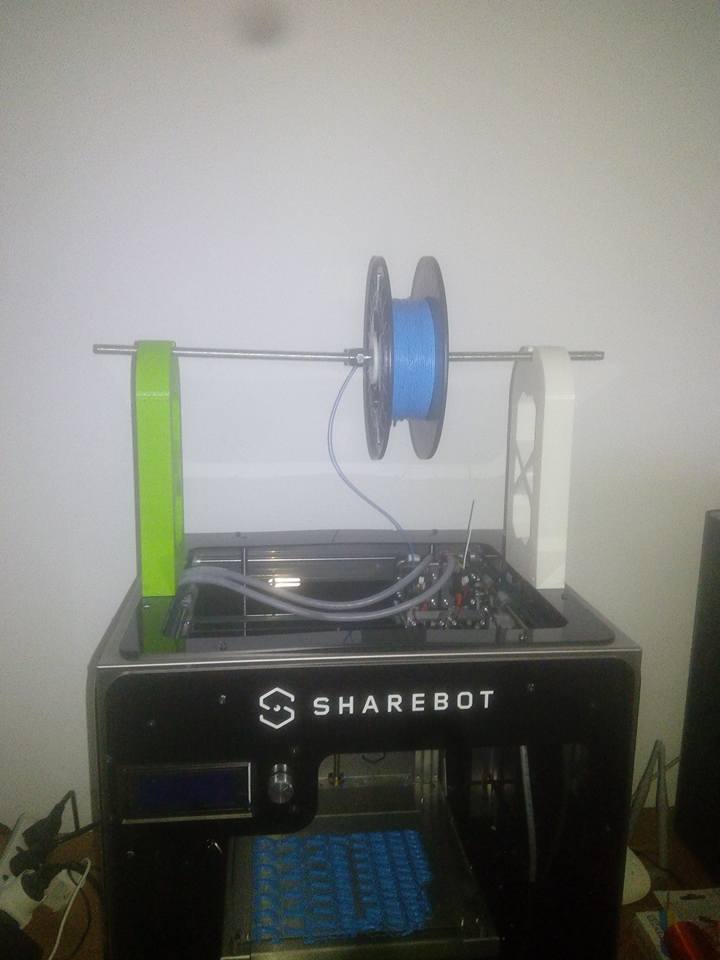 support sharebot ng pinshape 3d-design sharebot-ng filament 3D print model - Mito3D