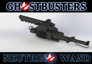 ghostbusters neutrino wand aka proton gun pinshape ghosts ghost movies movie-prop sci-fi science-fiction scifi equipment proton-pack contest fun toygun toy costume prop costumes ghostbuster cosplayer cosplays cosplay-design-contest cosplay-prop props busters proton-gun neutrino-wand 3d print model - Mito3D