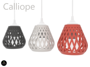 calliope pinshape gifts gift-ideas idea ikea-hack ikea house math mathematical art shade lamps lamp lampshade elegant stylish style design 3d print model - Mito3D