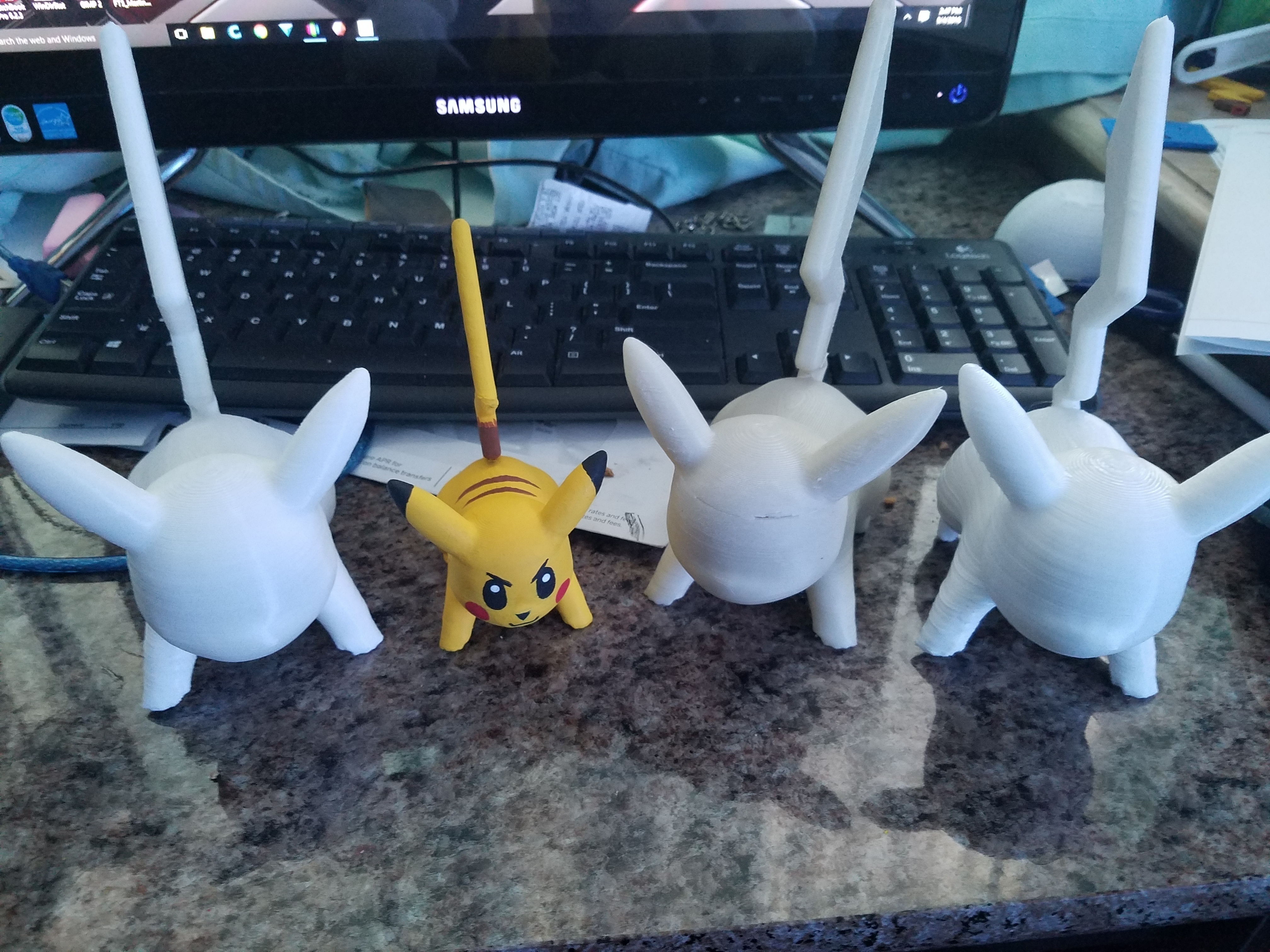 pikachu pinshape cosplay design contest anime figurine pokemon 3D print model - Mito3D