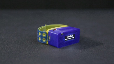 oled micropython watch pinshape mount watchholder 3d print model - Mito3D