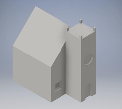 student designed house 3 pinshape architecture 3d print model - Mito3D