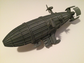 kirov airship red alert pinshape strategy prop red-alert airship minatures cosplay-design-contest
