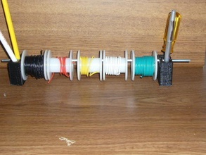 wire spool holder pinshape 3d-design 3d print model - Mito3D