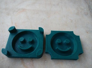 smiley pommes terre moule pinshape Conception 3d 3d print model - Mito3D