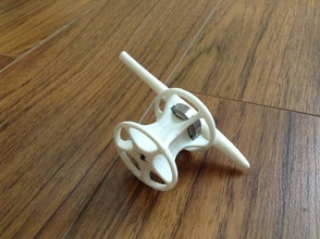 cotton reel cannon pinshape 3d-design 3d print model - Mito3D