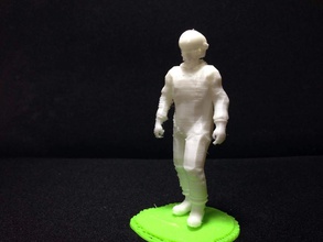 Humanoide Roboter 25mm pinshape 3d design 3d print model - Mito3D