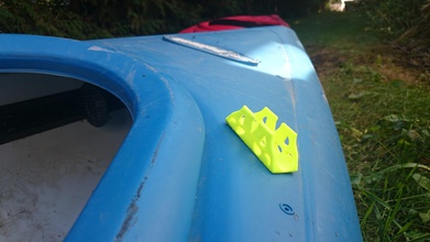 kayak paddle titular pinshape soporte pádel 3d print model - Mito3D