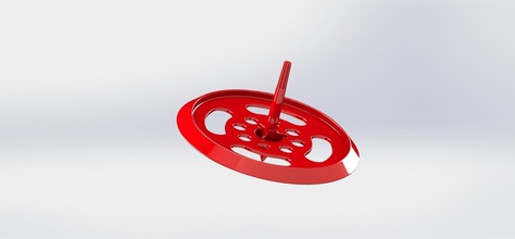 spinner pinshape Kinder kidds Spielzeug 3d print model - Mito3D