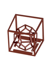cool 3d dodecaedro pinshape lección plan innovar educar ciencia proyecto 3d print model - Mito3D