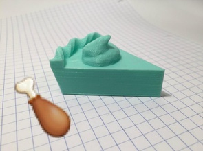 Şükran Günü pasta pinshape 3d tasarım 3d print model - Mito3D
