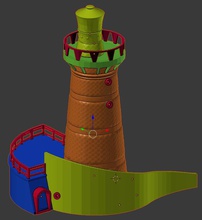 Leuchtturm cartagena Kolumbien pinshape 3d design 3d print model - Mito3D