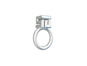 maze cube anneau pinshape bijoux design concours 3d print model - Mito3D