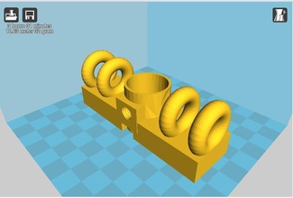 usine tuteur hauteur réglable pinshape Conception 3d 3d print model - Mito3D