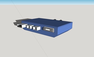 docking station per macbook pro retina early2015 pinshape disegno 3d 3d print model - Mito3D