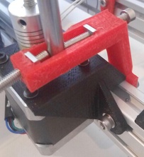 eksen çubuk destek pinshape pürüzsüz 3d tasarım 3d print model - Mito3D