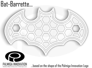 chauve souris barrette pinshape Conception 3d 3d print model - Mito3D