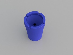 portable inodore plage déplacement cendrier pinshape Conception 3d 3d print model - Mito3D