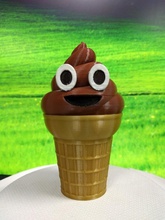 ice cream emoji poop cone pinshape 3d-design 3d print model - Mito3D