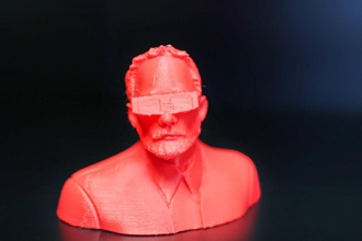 murray 3d pinshape bill bfm bfm3d kcco buste l'homme célébrité 3d print model - Mito3D